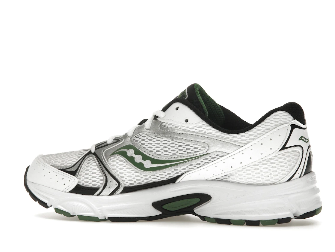 Vue 21 de Saucony Ride Millennium White Green Black