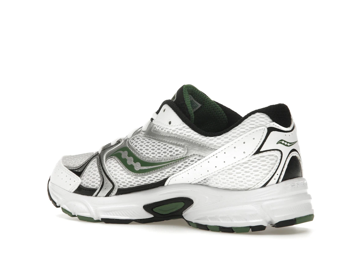Vue 23 de Saucony Ride Millennium White Green Black