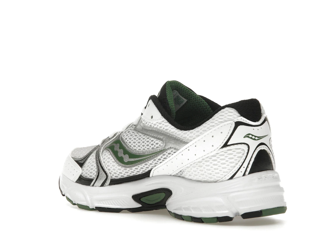 Vue 24 de Saucony Ride Millennium White Green Black