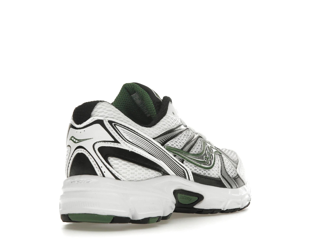 Vue 31 de Saucony Ride Millennium White Green Black