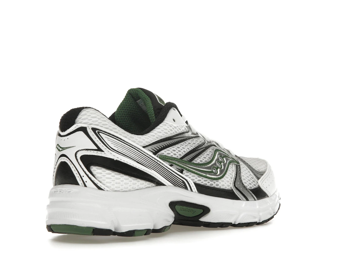 Vue 32 de Saucony Ride Millennium White Green Black