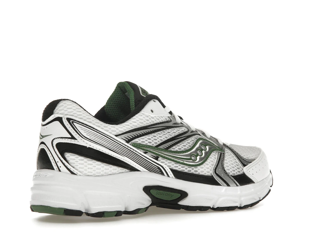 Vue 33 de Saucony Ride Millennium White Green Black
