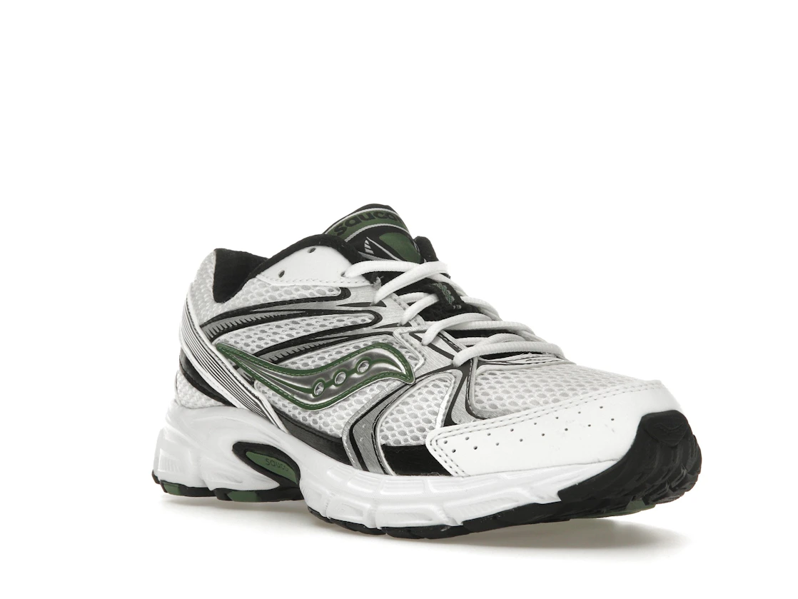 Vue 6 de Saucony Ride Millennium White Green Black