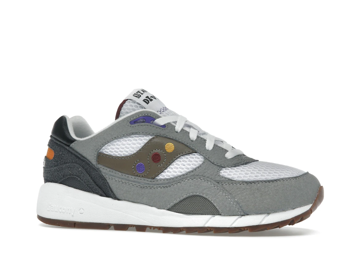 Vue 3 de Saucony Shadow 6000 Saucony & Friends Pack Hardcore Punk Scene