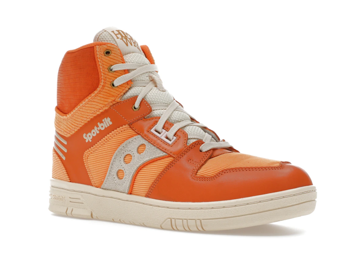Vue 5 de Saucony Spot-Bilt Sonic High Trinidad James Hommewrk Luisa Harris