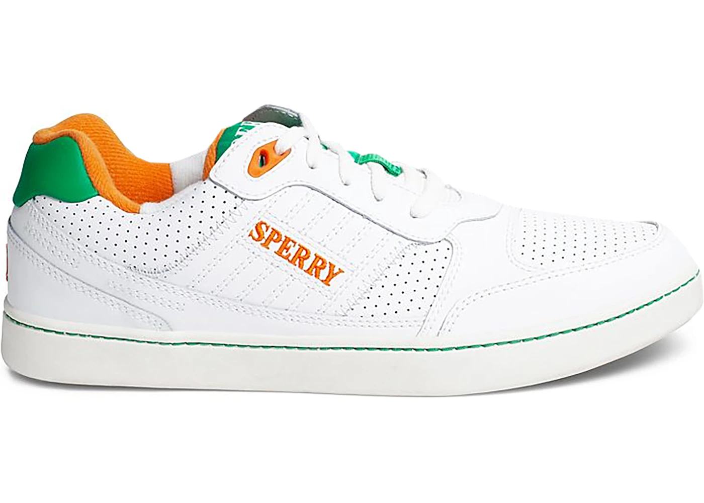 Sperry Cloud Cup Rowing Blazers Orange Green