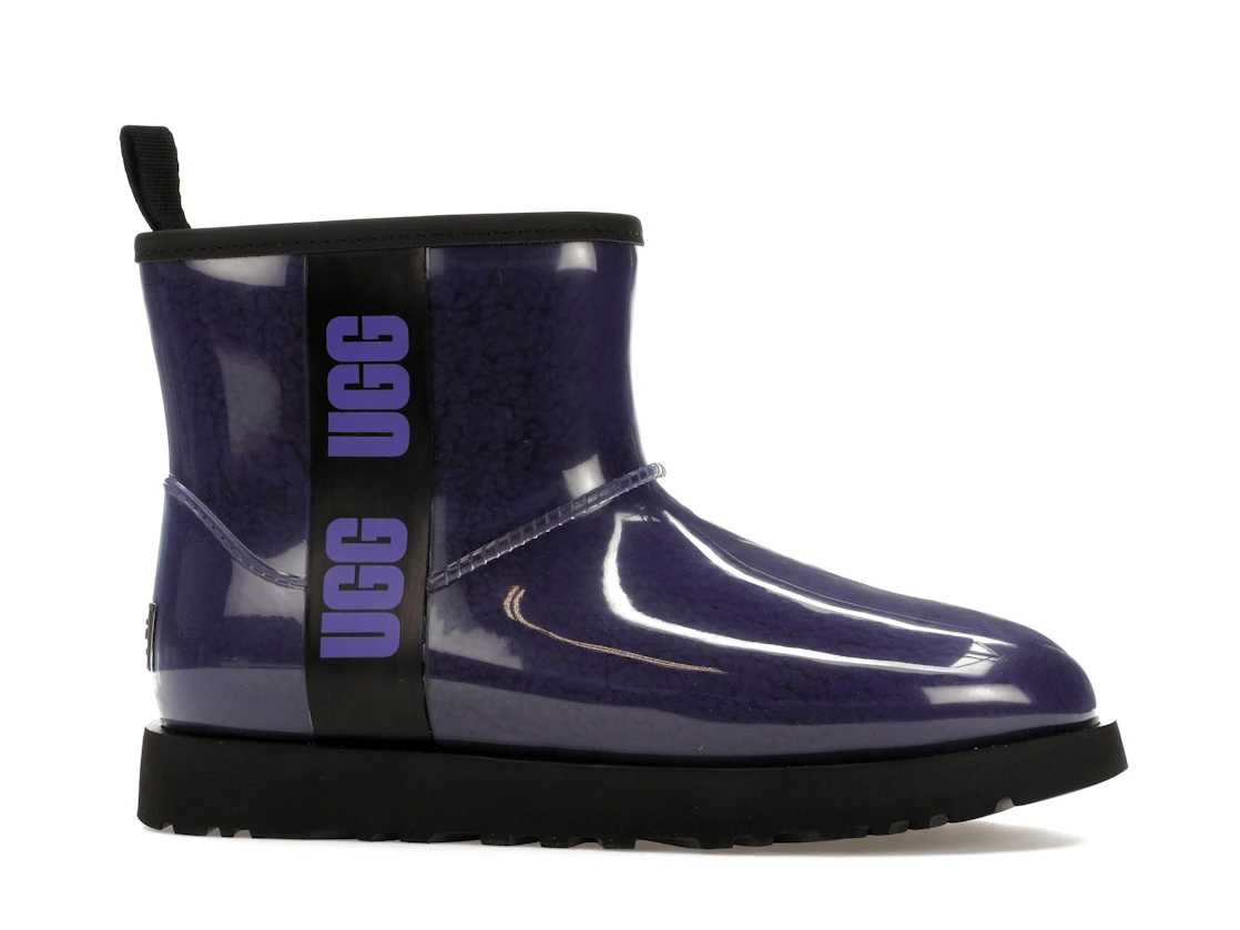 Vue 2 de UGG Classic Clear Mini Boot Violet Night 