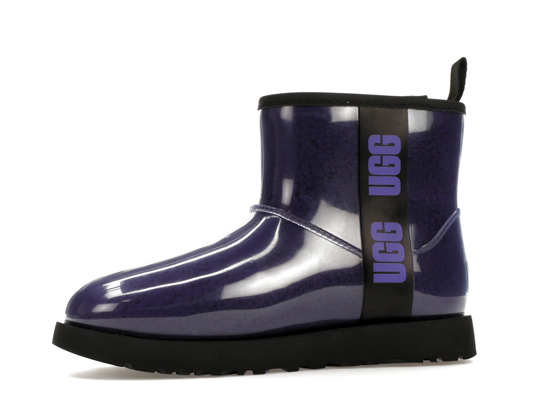 Vue 17 de UGG Classic Clear Mini Boot Violet Night 