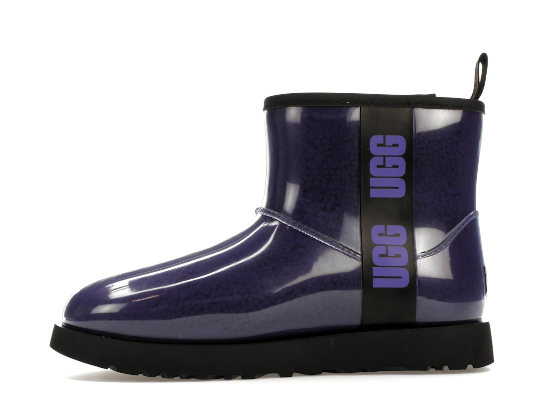Vue 18 de UGG Classic Clear Mini Boot Violet Night 