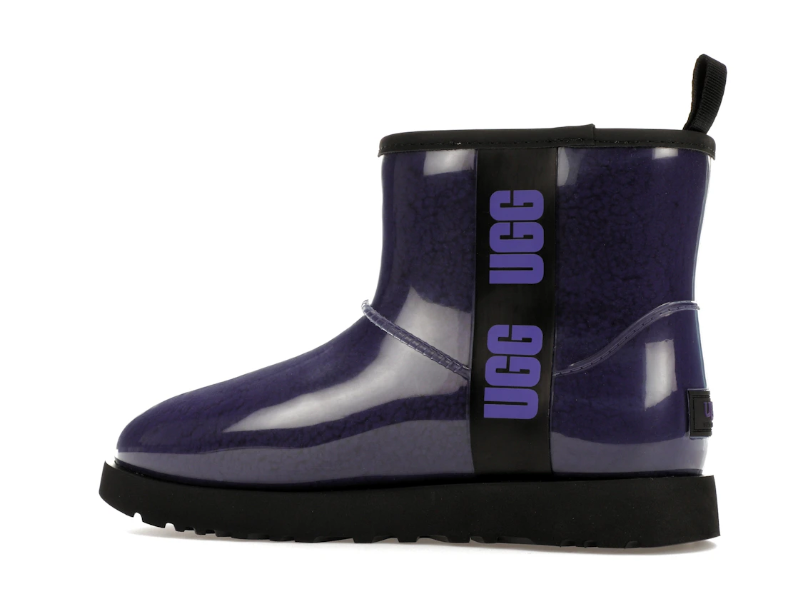 Vue 21 de UGG Classic Clear Mini Boot Violet Night 