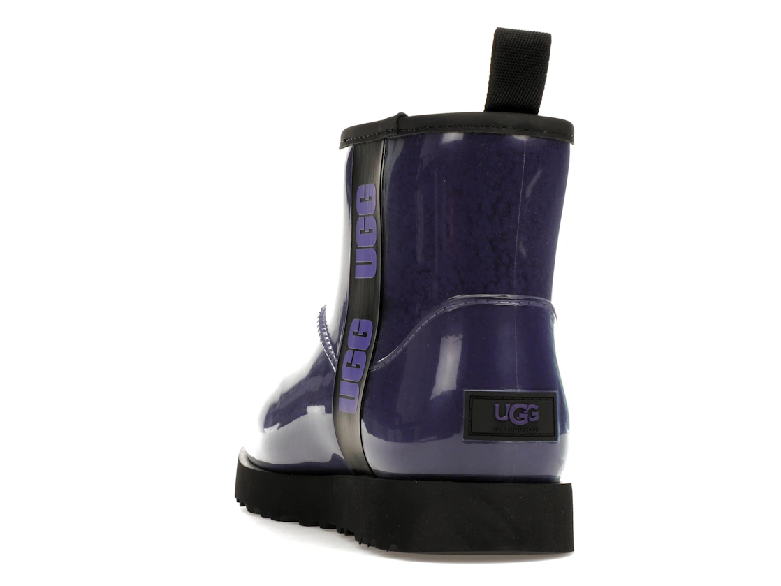 Vue 26 de UGG Classic Clear Mini Boot Violet Night 
