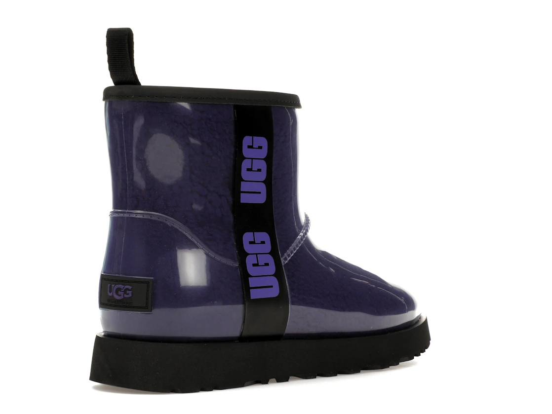 Vue 32 de UGG Classic Clear Mini Boot Violet Night 
