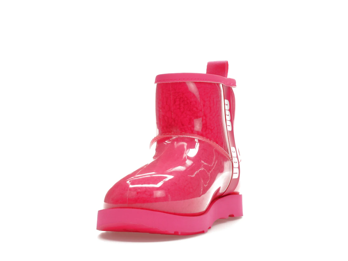 Vue 12 de UGG Classic Clear Mini II Boot Rock Rose (Kids)