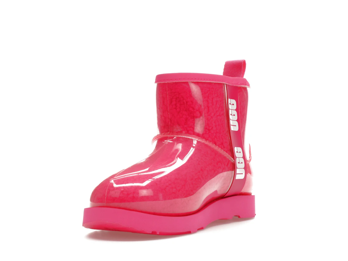 Vue 13 de UGG Classic Clear Mini II Boot Rock Rose (Kids)