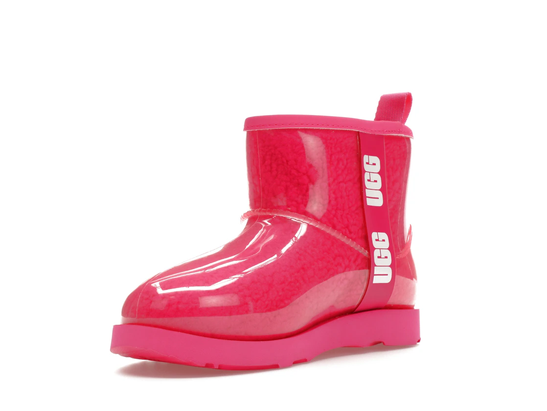 Vue 14 de UGG Classic Clear Mini II Boot Rock Rose (Kids)