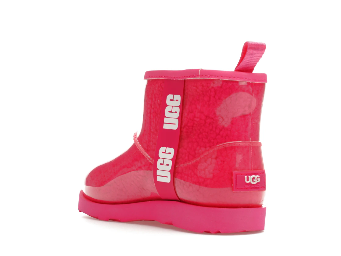 Vue 24 de UGG Classic Clear Mini II Boot Rock Rose (Kids)