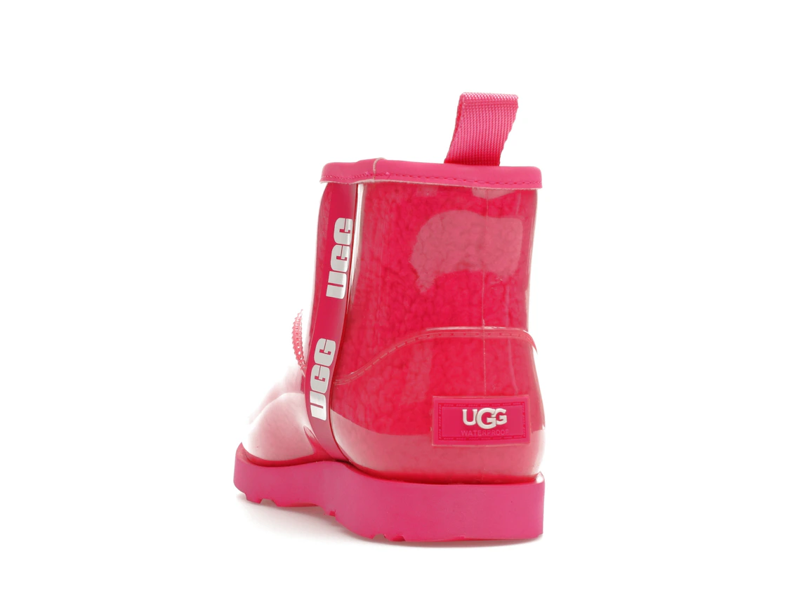 Vue 26 de UGG Classic Clear Mini II Boot Rock Rose (Kids)