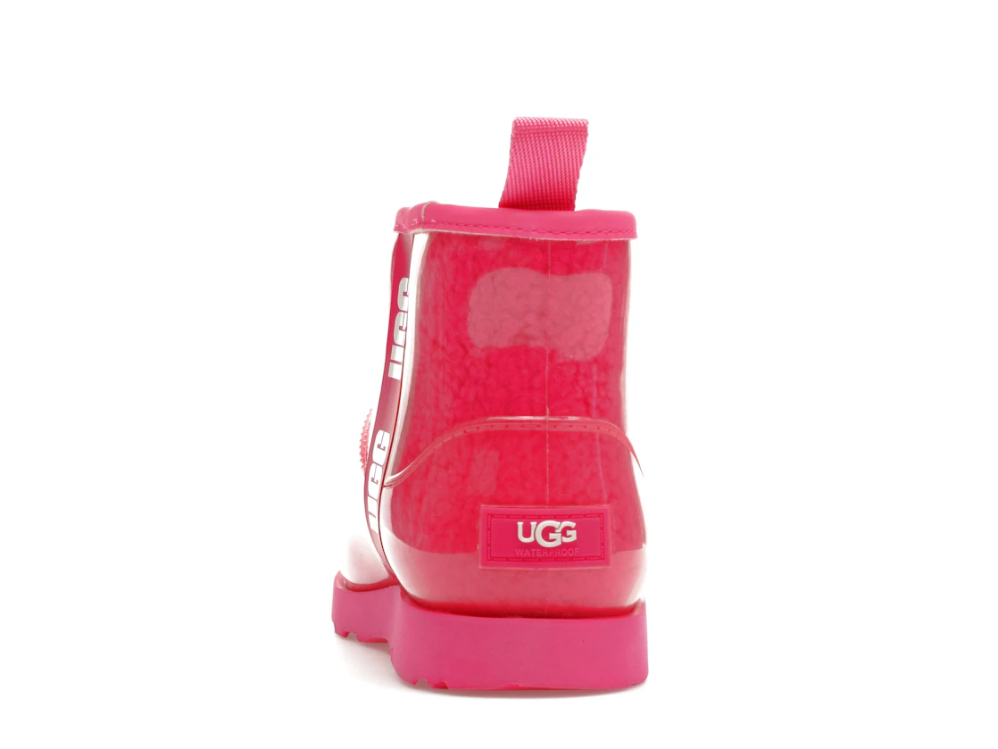 Vue 27 de UGG Classic Clear Mini II Boot Rock Rose (Kids)