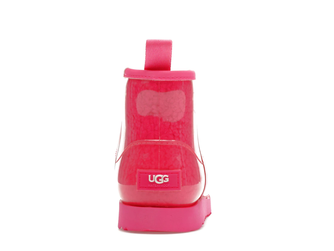 Vue 28 de UGG Classic Clear Mini II Boot Rock Rose (Kids)
