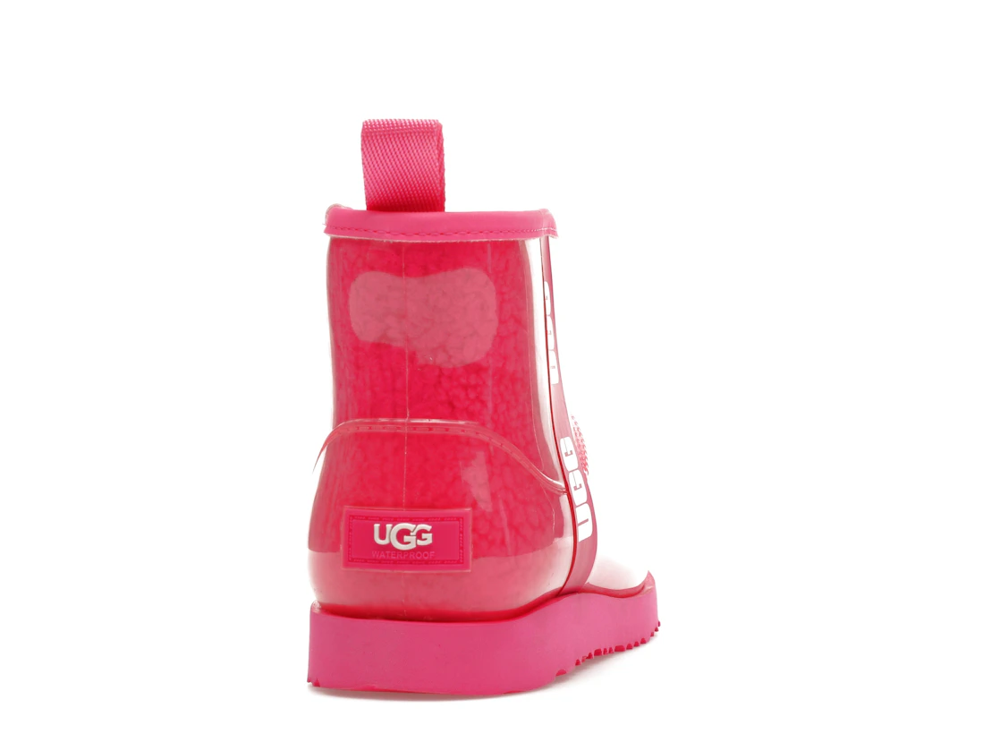 Vue 29 de UGG Classic Clear Mini II Boot Rock Rose (Kids)