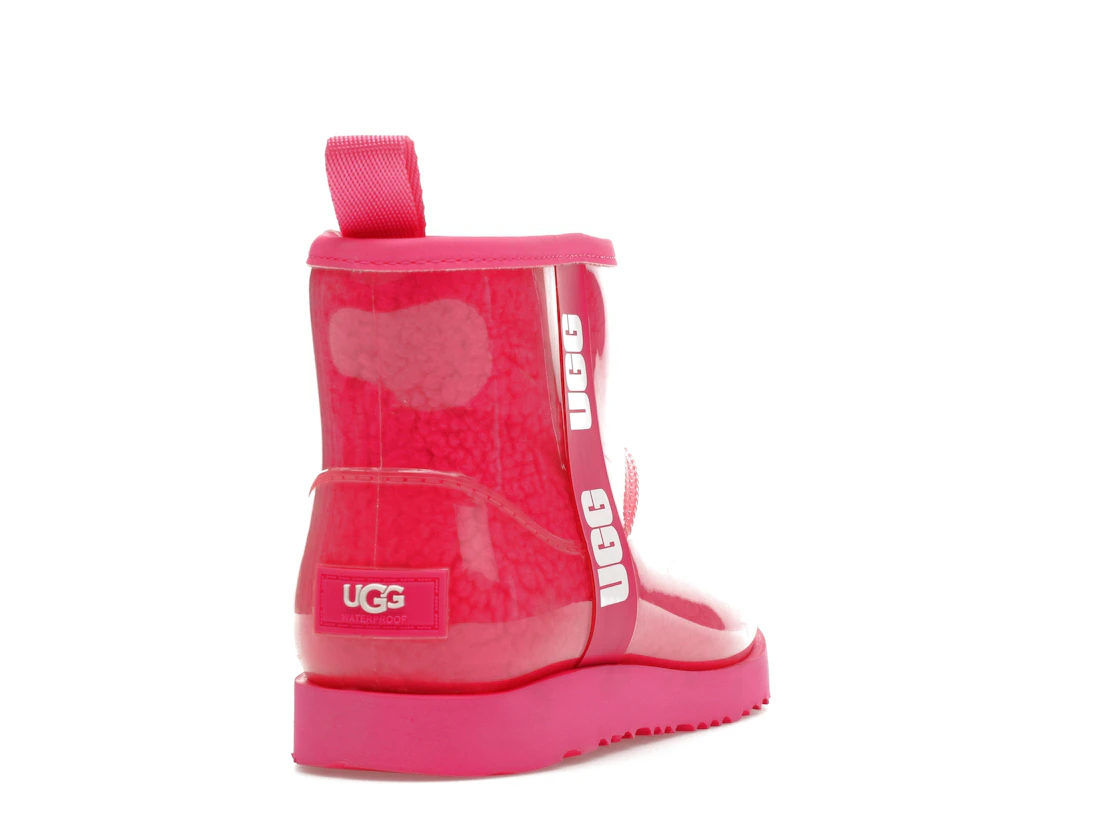 Vue 30 de UGG Classic Clear Mini II Boot Rock Rose (Kids)