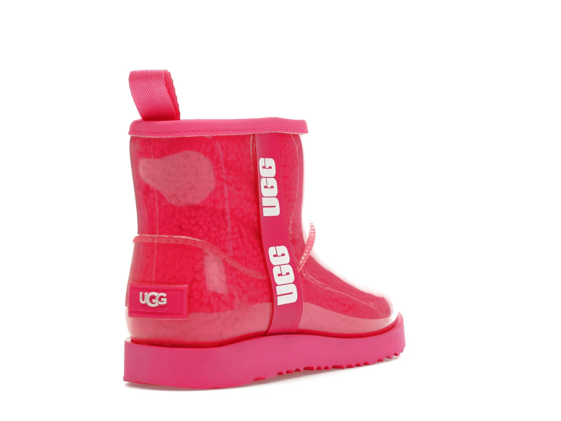 Vue 31 de UGG Classic Clear Mini II Boot Rock Rose (Kids)