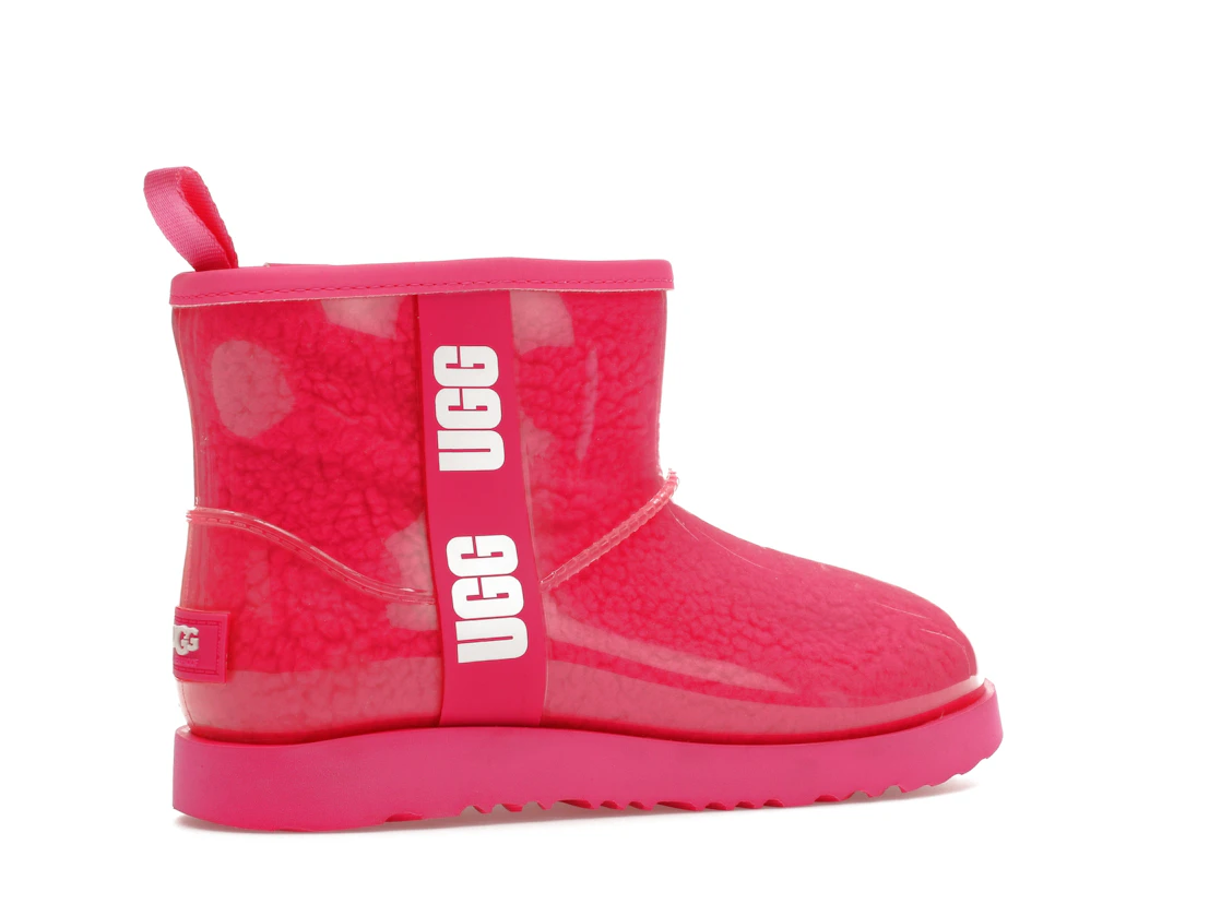 Vue 34 de UGG Classic Clear Mini II Boot Rock Rose (Kids)