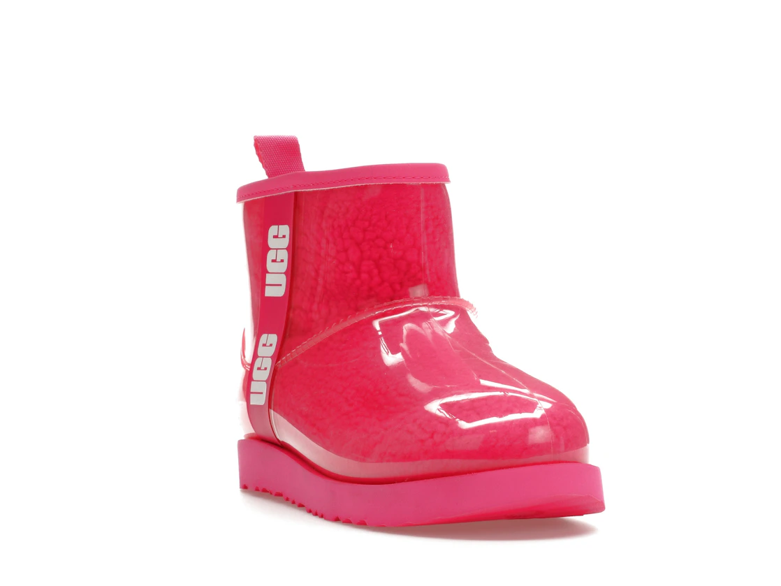Vue 7 de UGG Classic Clear Mini II Boot Rock Rose (Kids)