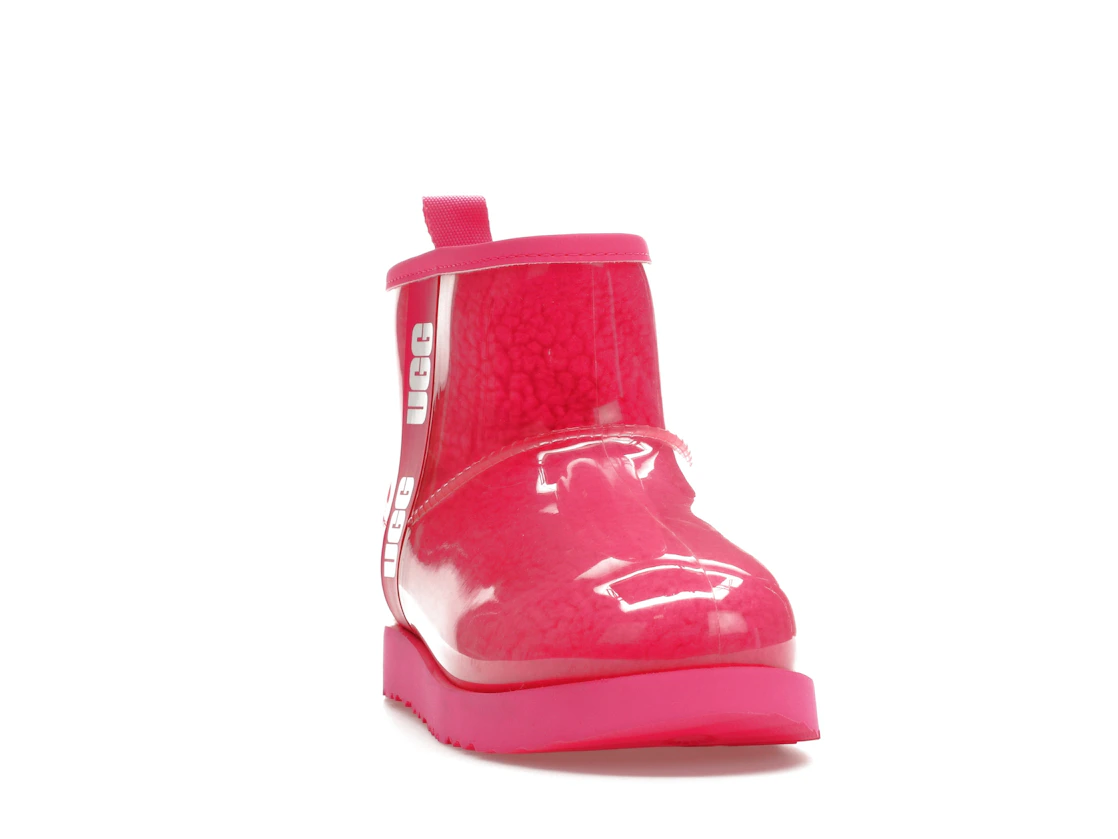Vue 8 de UGG Classic Clear Mini II Boot Rock Rose (Kids)