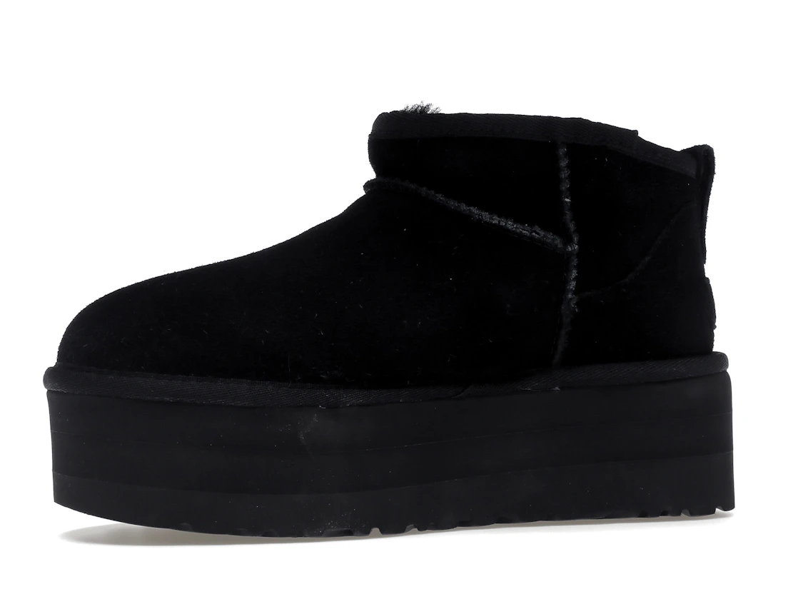 Vue 17 de UGG Classic Ultra Mini Platform Boot Black 