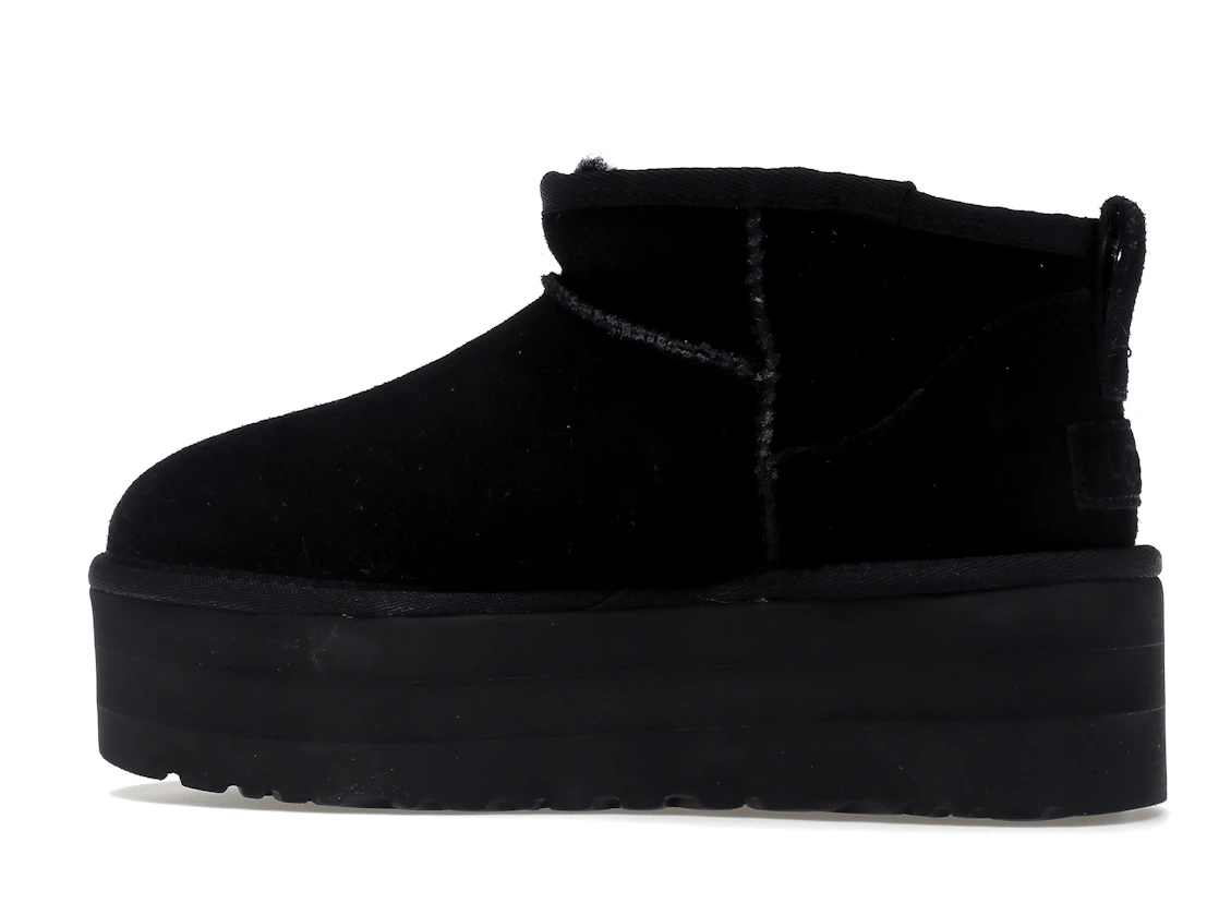 Vue 21 de UGG Classic Ultra Mini Platform Boot Black 