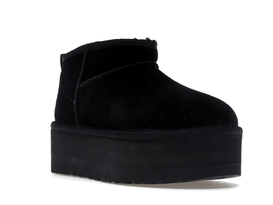 Vue 6 de UGG Classic Ultra Mini Platform Boot Black 