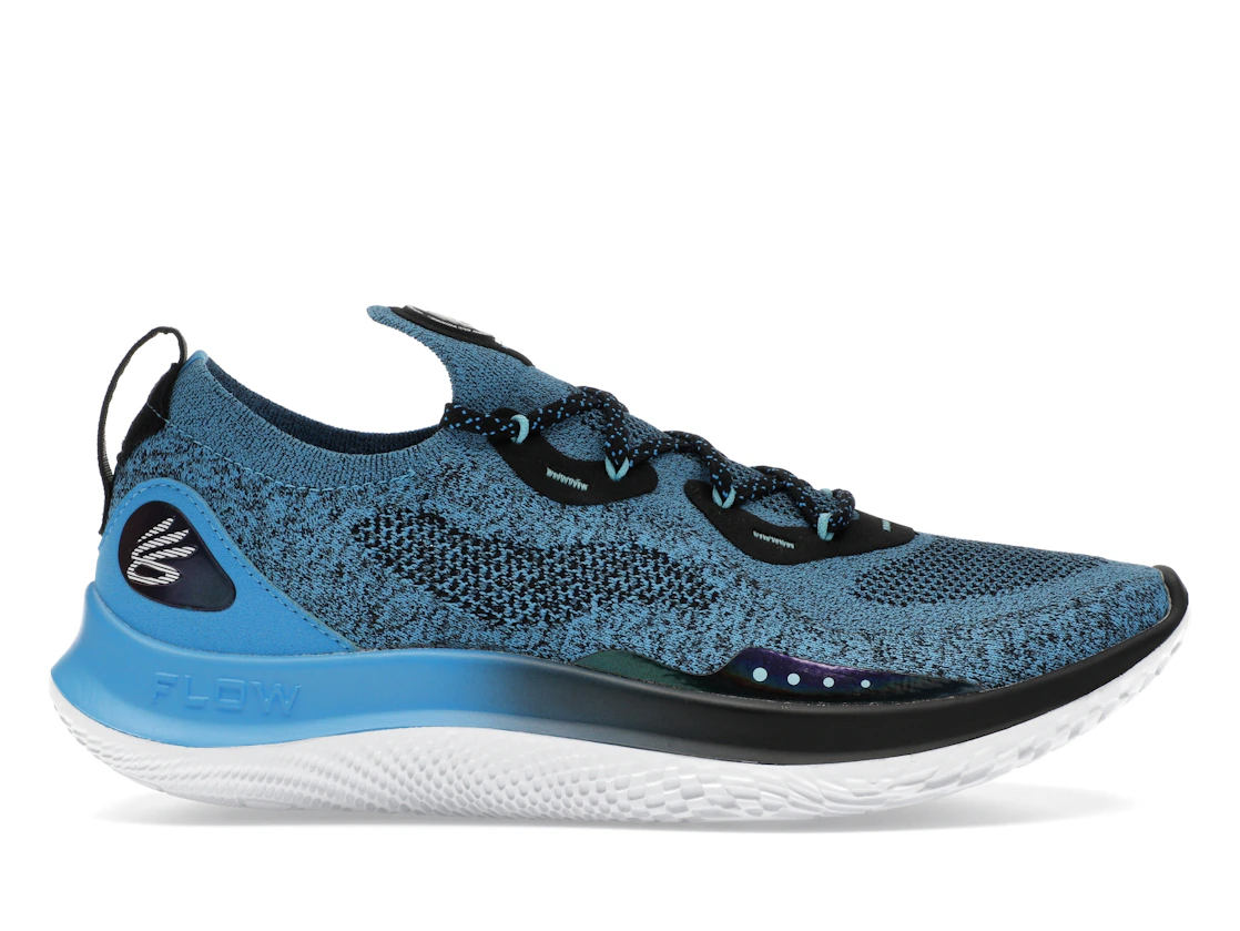 Vue 1 de Under Armour Curry Flow Go Deadly Blue