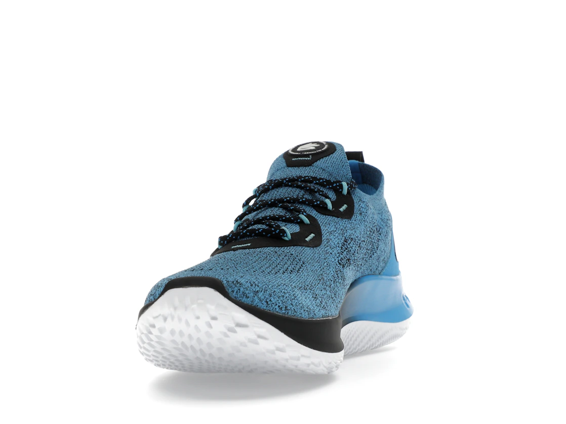 Vue 12 de Under Armour Curry Flow Go Deadly Blue