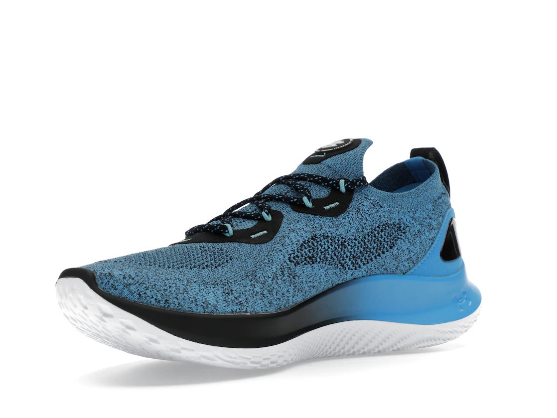Vue 15 de Under Armour Curry Flow Go Deadly Blue