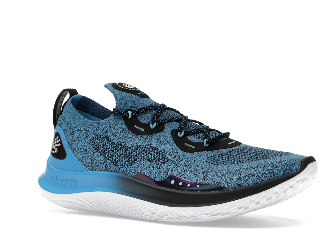 Vue 4 de Under Armour Curry Flow Go Deadly Blue
