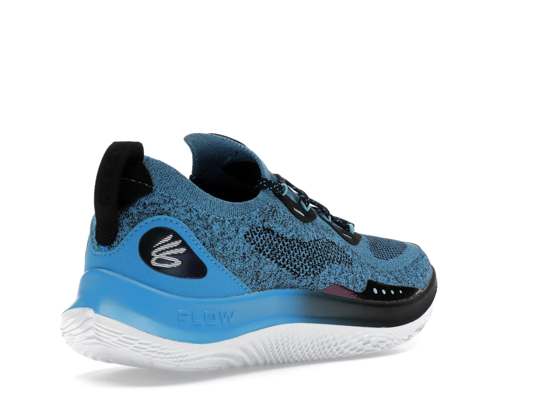 Vue 32 de Under Armour Curry Flow Go Deadly Blue