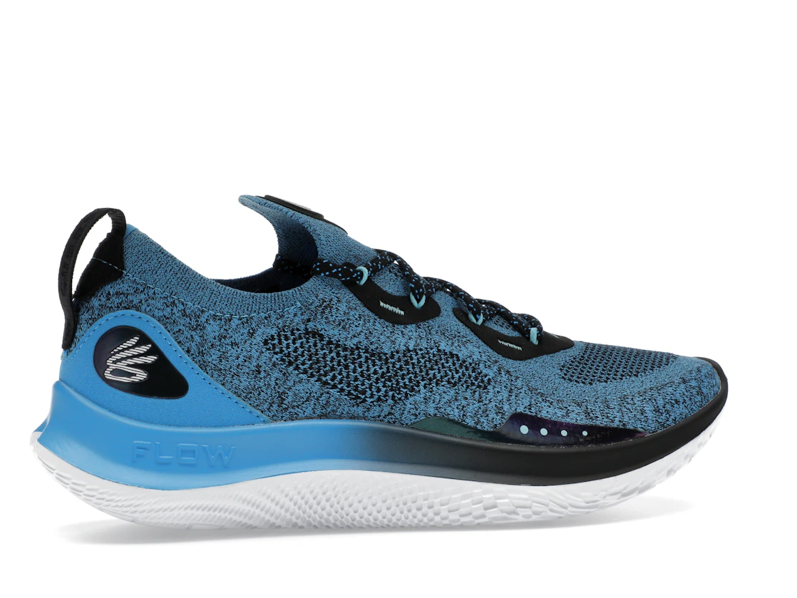 Vue 35 de Under Armour Curry Flow Go Deadly Blue