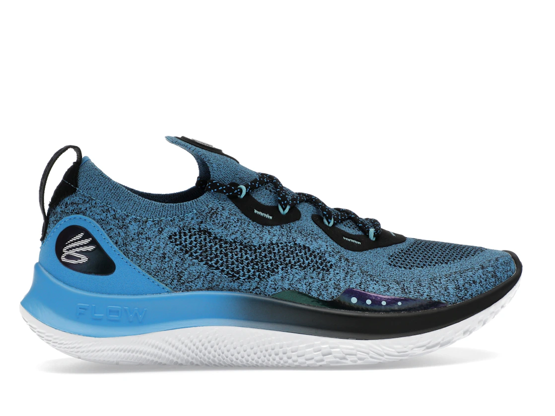 Vue 36 de Under Armour Curry Flow Go Deadly Blue