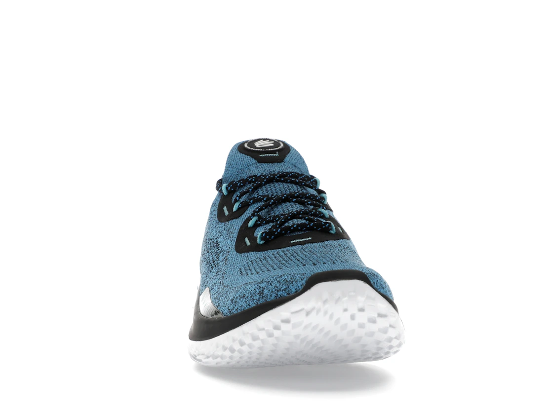 Vue 9 de Under Armour Curry Flow Go Deadly Blue