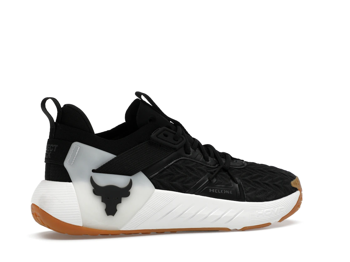 Vue 35 de Under Armour Project Rock 6 Black Gum