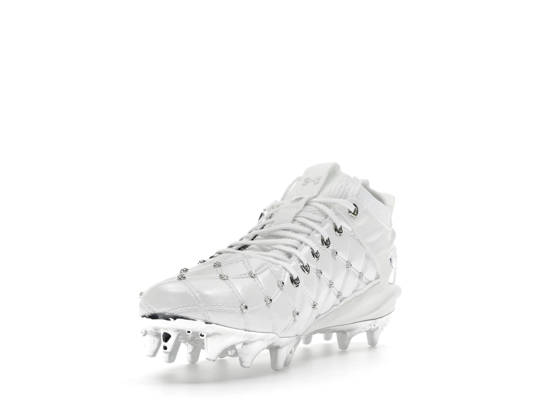 Vue 13 de Under Armour UA Blur Pro Justin Jefferson White Metallic Silver