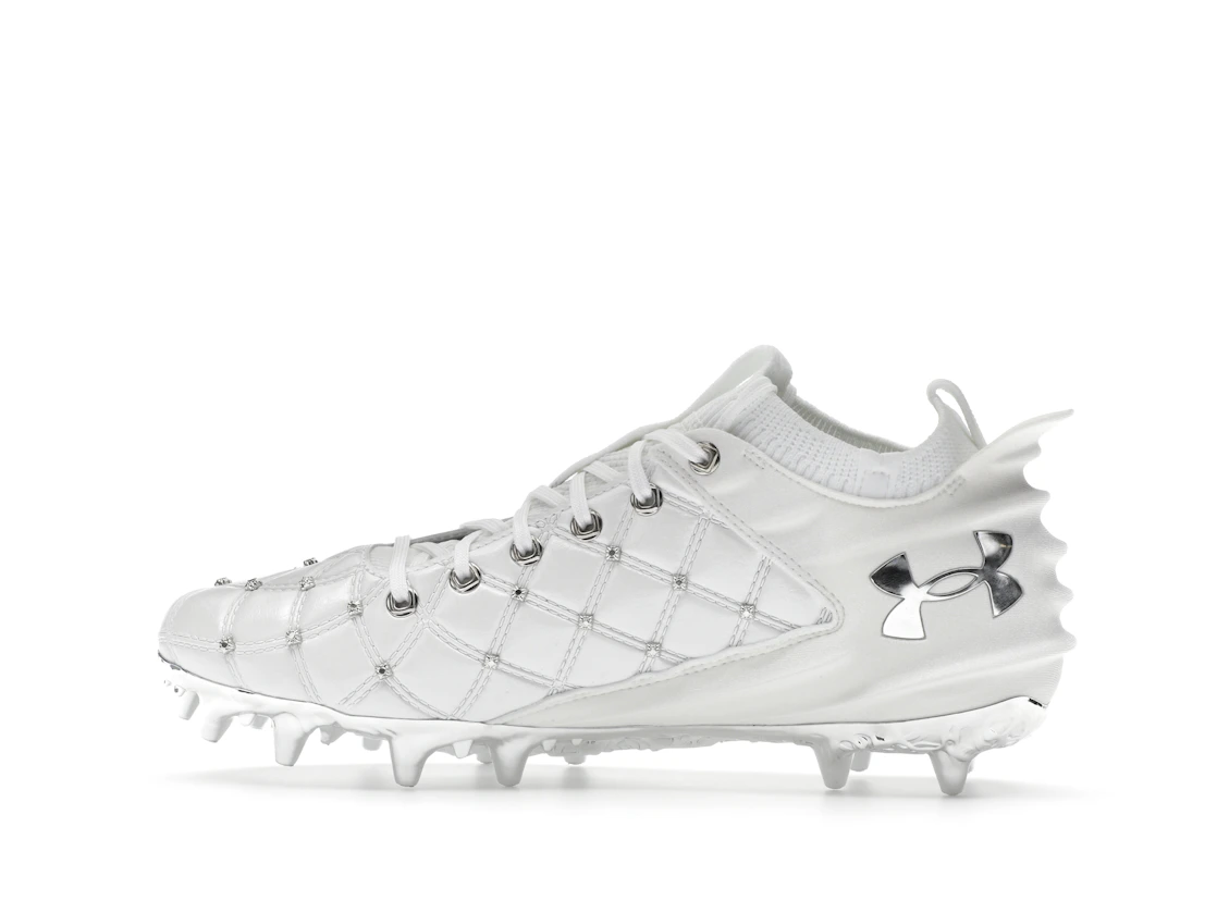Vue 20 de Under Armour UA Blur Pro Justin Jefferson White Metallic Silver