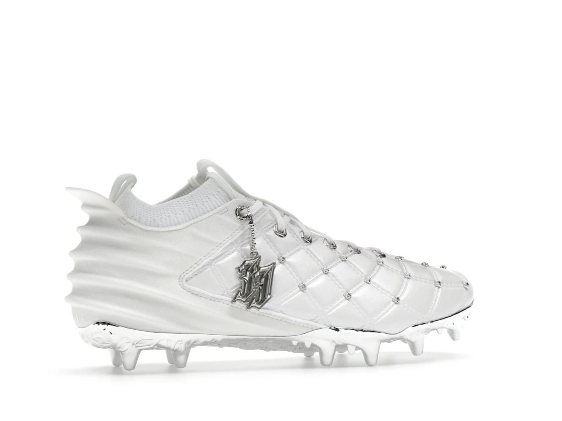 Vue 35 de Under Armour UA Blur Pro Justin Jefferson White Metallic Silver