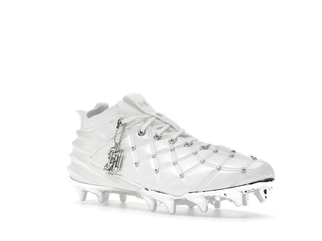 Vue 5 de Under Armour UA Blur Pro Justin Jefferson White Metallic Silver