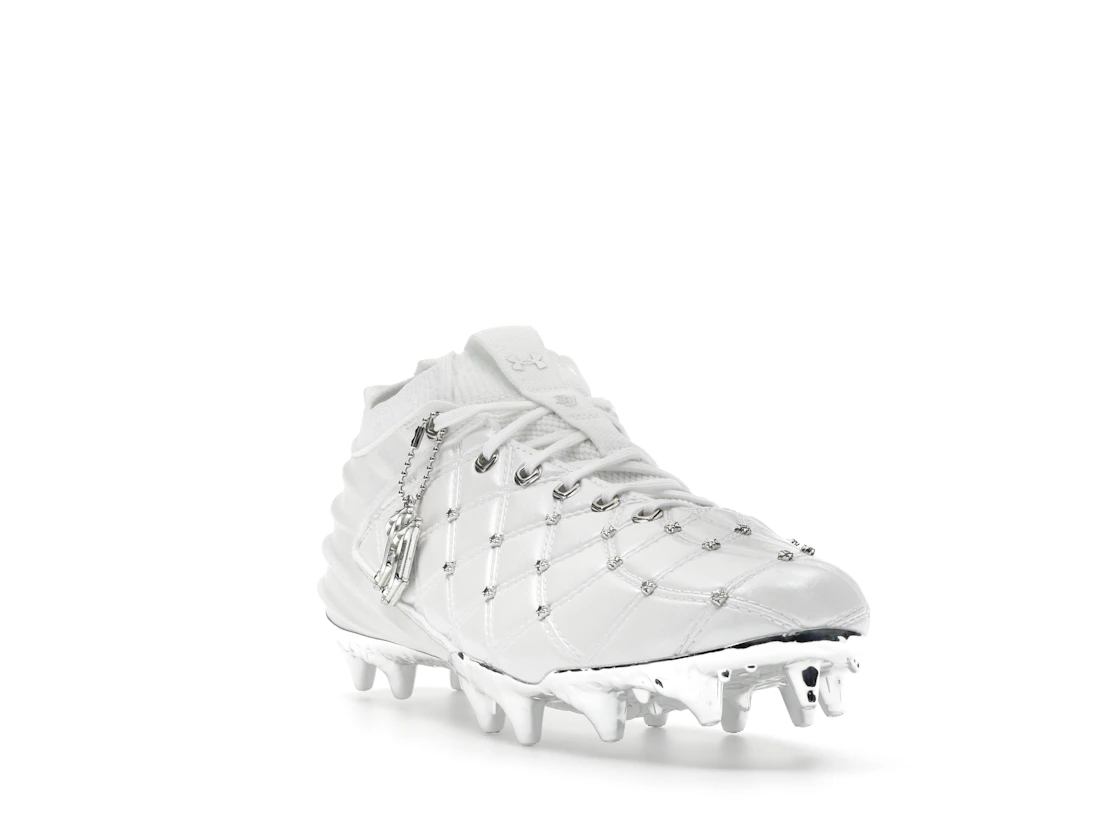 Vue 7 de Under Armour UA Blur Pro Justin Jefferson White Metallic Silver