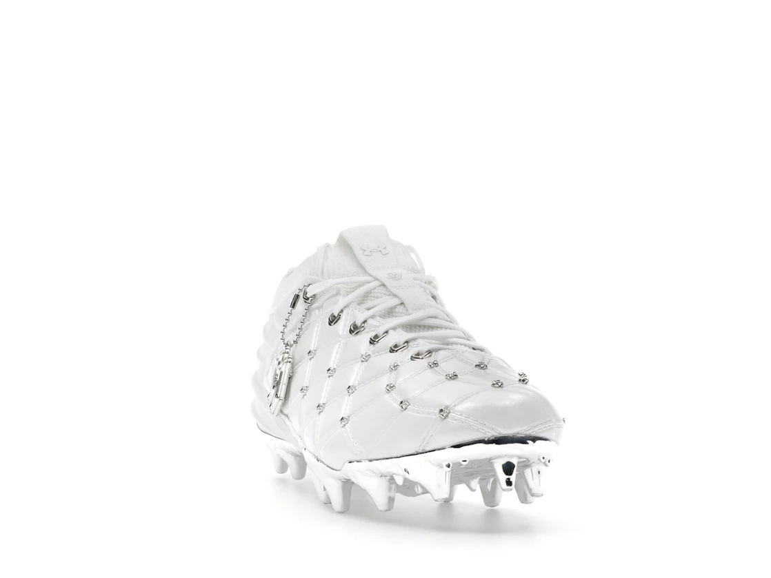 Vue 8 de Under Armour UA Blur Pro Justin Jefferson White Metallic Silver