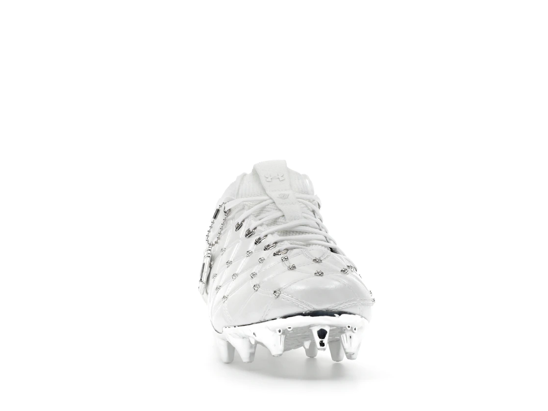 Vue 9 de Under Armour UA Blur Pro Justin Jefferson White Metallic Silver