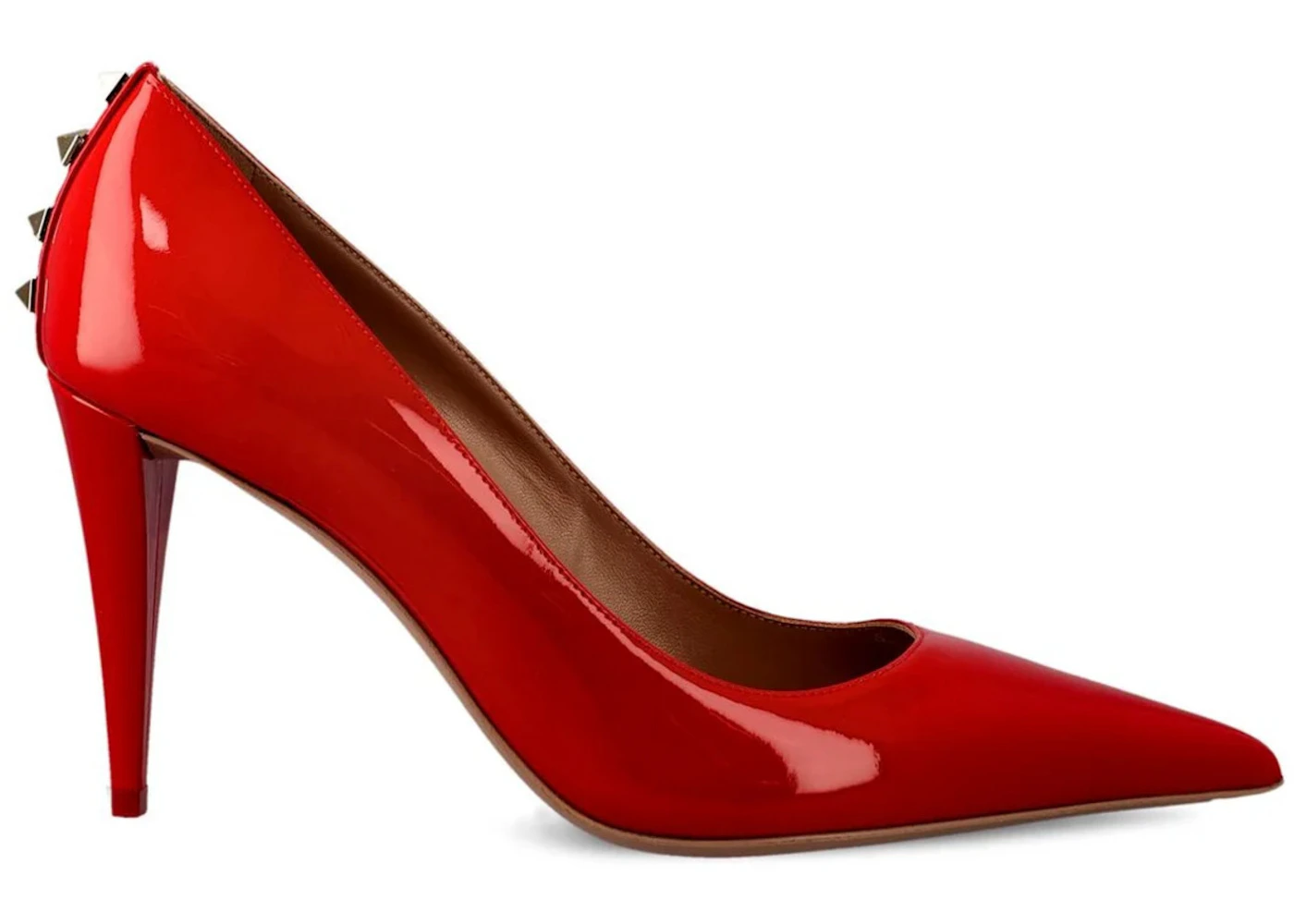 Valentino Garavani Rockstud Pumps Red 