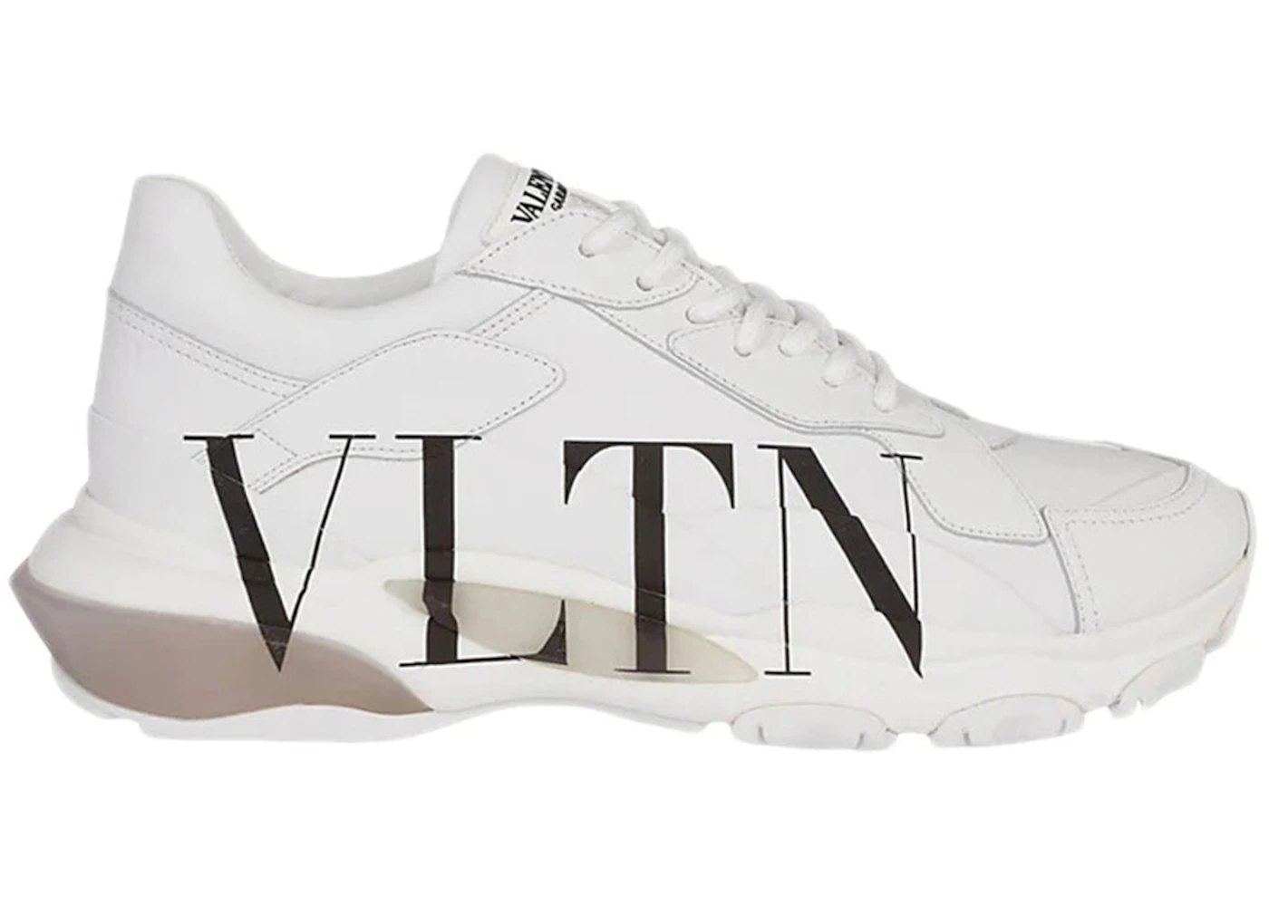 Valentino VLTN Bounce Logo Print White Black